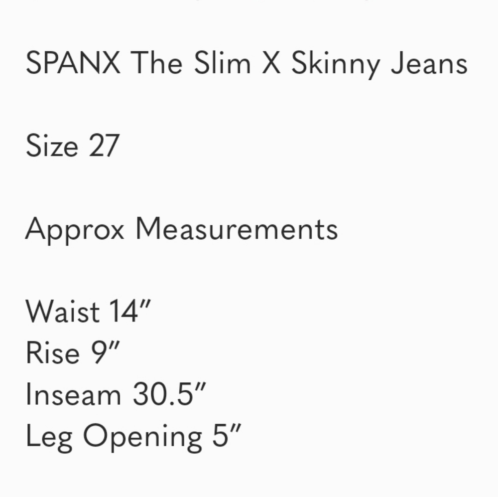 SPANX Skinny Jeans - Picture 9 of 9